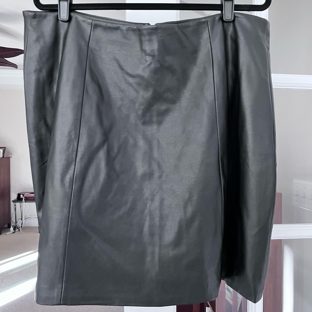 Faux Leather skirt, City Chic